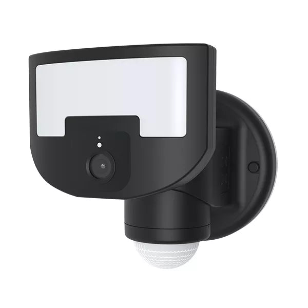 Outdoor security light with online wifi camera