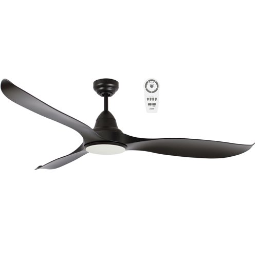 Martec Wave 1520mm DC Ceiling Fan with Remote Control & LED Light