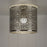 Oriel Lighting BURSA 27cm Laser Cut Metal DIY Ceiling Light