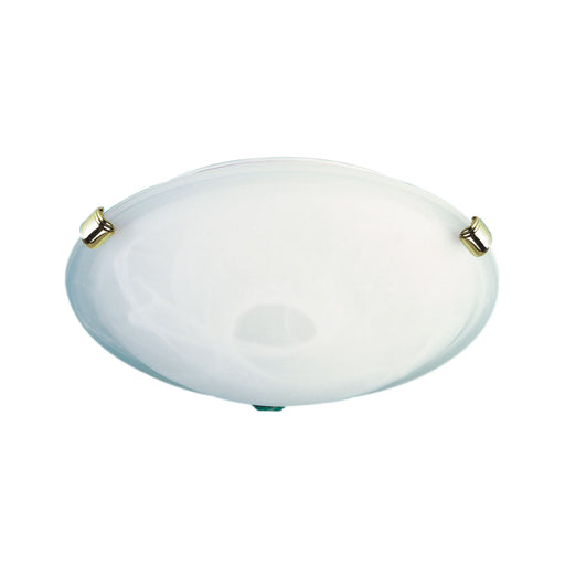 Oriel Lighting REMO 30 Alabaster Glass Ceiling Light with Clips