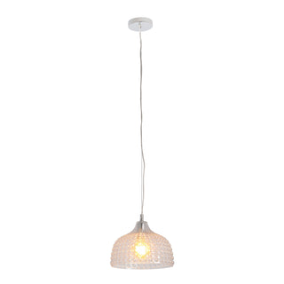 Oriel Cara 28 Clear Glass Pendant