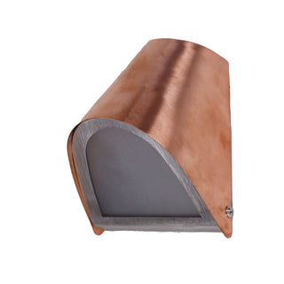 Oriel Lighting BRAVA 240V Real Copper Outdoor Wall Light