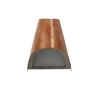 Oriel Lighting BRAVA 240V Real Copper Outdoor Wall Light