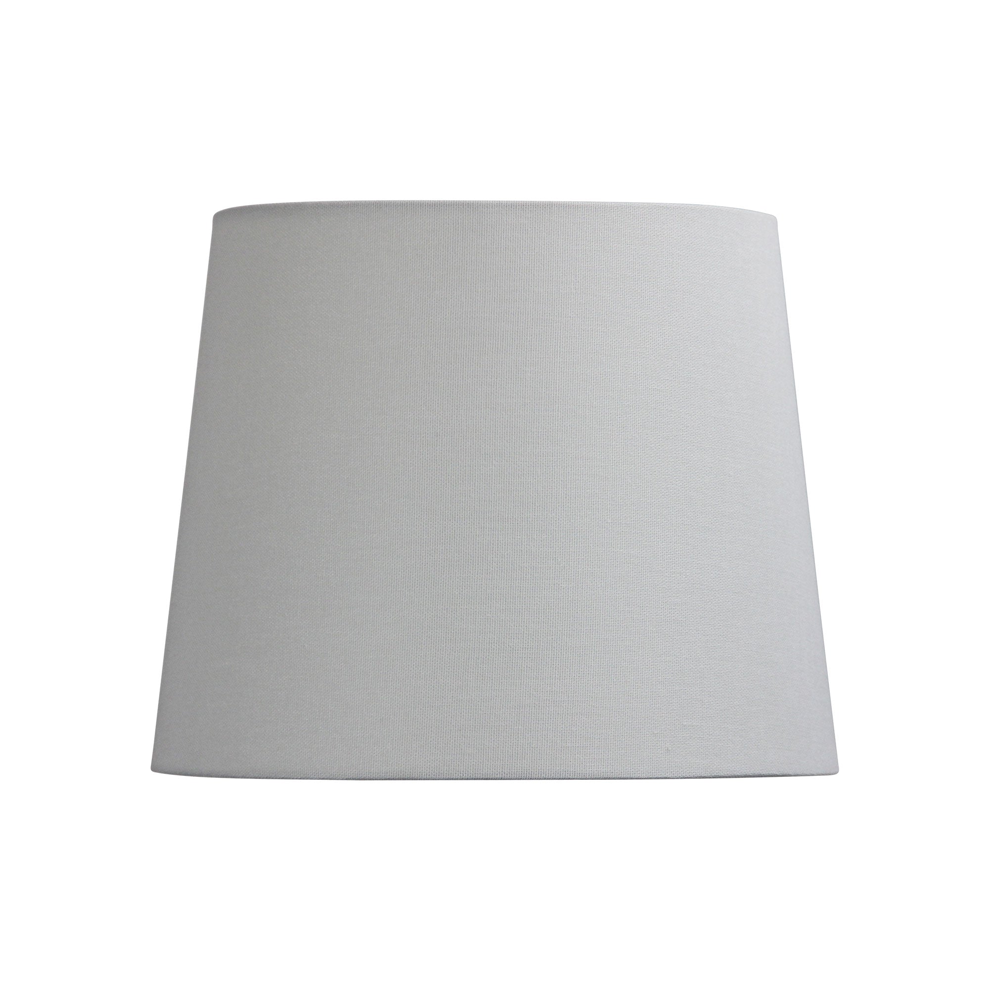 Oriel Lighting 27cm White Faux Linen Table Lamp Shade
