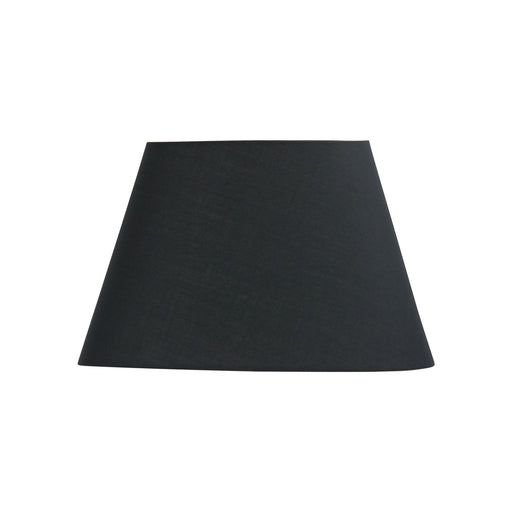 Oriel Lighting 30cm Black Tapered Oval Shade