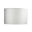 Oriel Lighting 40cm Drum White Linen Shade