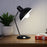 Oriel Lighting Thea Desk Lamp Black & Chrome