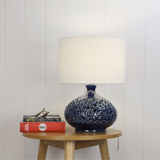 Oriel DOUGLAS Ceramic Table Lamp with Shade