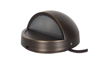 Pro Light Club Cast Brass Weathered Bronze Step Light PDL2100WB