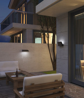 CLA PLANA Exterior LED Adjustable Surface Mounted Wall Lights
