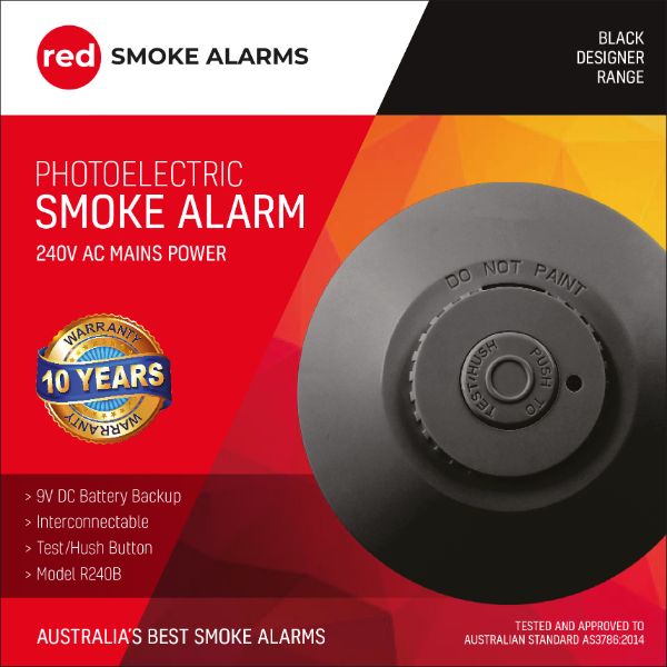 Red Smoke Alarm R240B