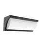 CLA REPISA Exterior LED Surface Mounted Curved Wedge Wall Lights