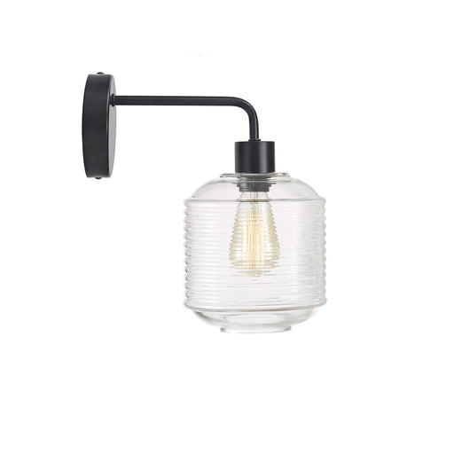 Oriel MARCONI WALL Clear Glass Wall Sconce