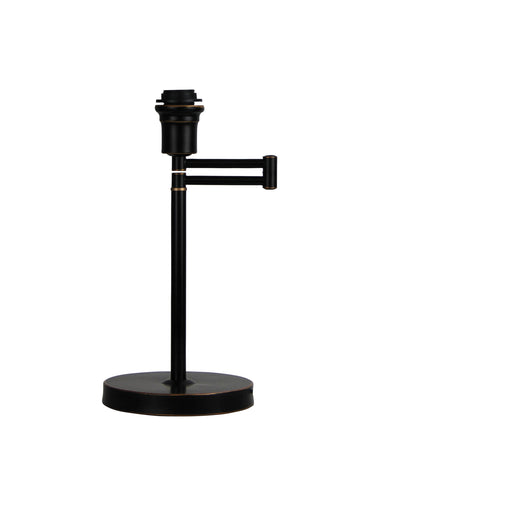 Oriel Lighting Kingston Swing Arm Table Lamp Base Rubbed Bronze