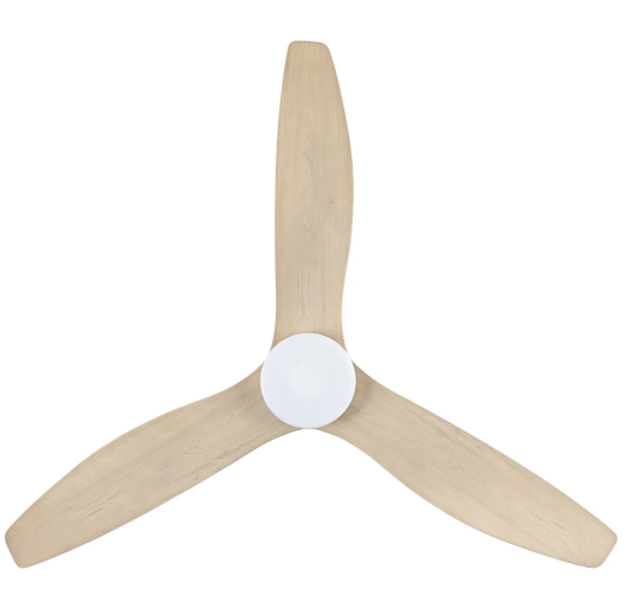 Brillant ABAHAMA Smart WiFi 52in DC Ceiling Fan with Light