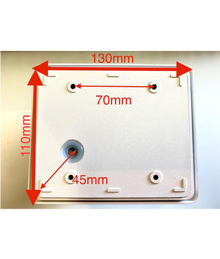 CLA TOCA Exterior LED Surface Mounted Adjustable Lens Covers Up/Down Lights IP65