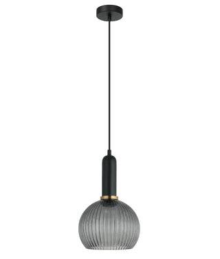 CLA Vintaj Interior Wine Glass Ribbed Glass Pendant Lights