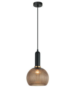 CLA Vintaj Interior Wine Glass Ribbed Glass Pendant Lights