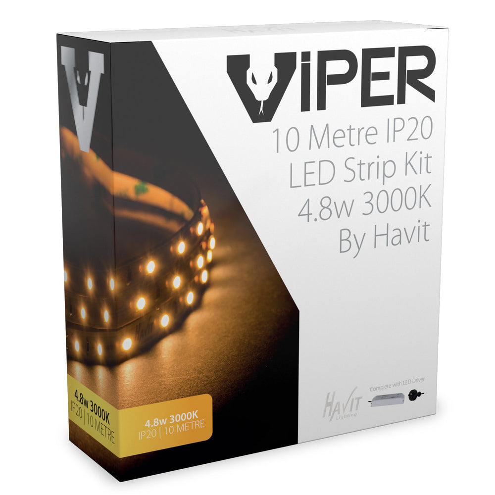 Havit VPR9733IP20-60-10M VIPER 4.8w 10m LED Strip kit 3000k