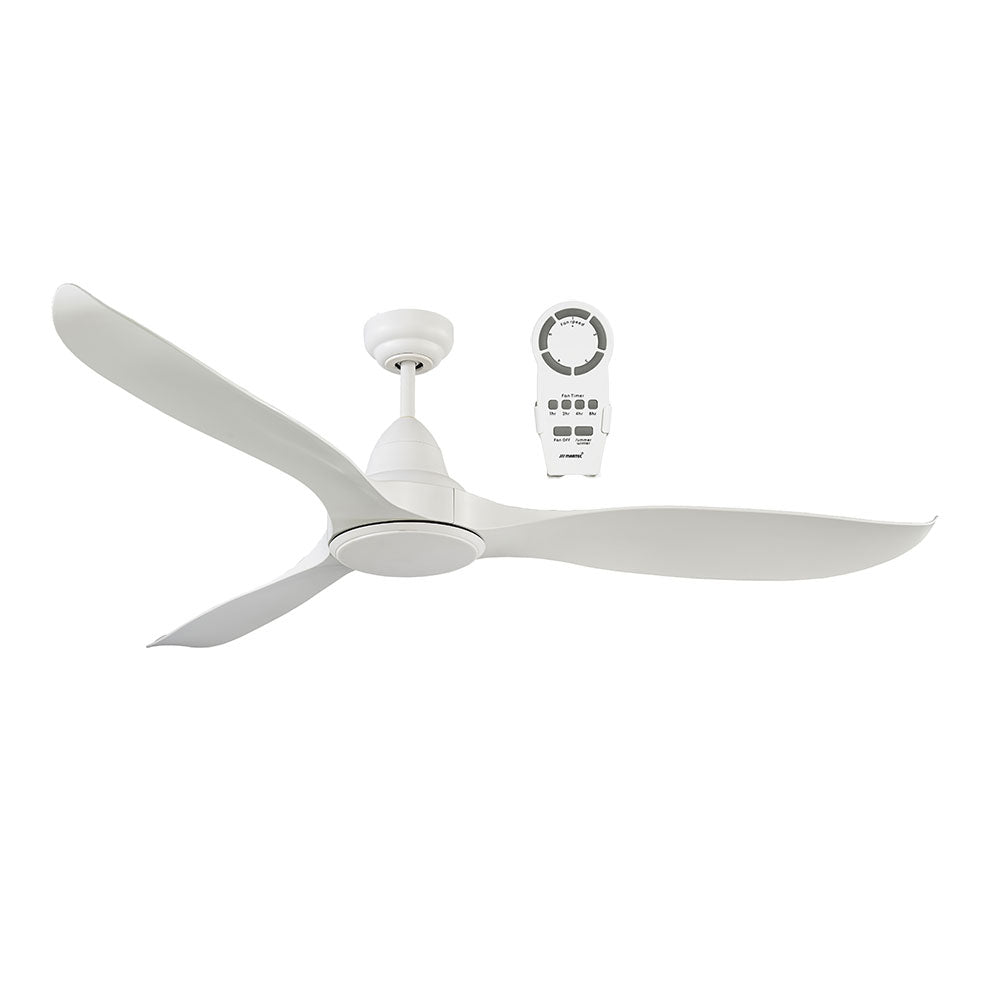 Martec Wave 1320mm DC Ceiling Fan with Remote Control & LED Light