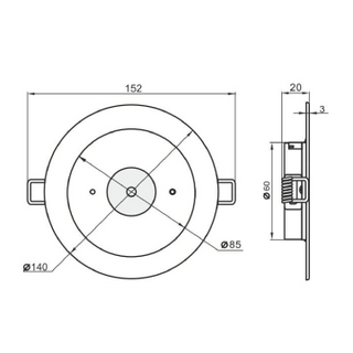 3A LED Emergency Light