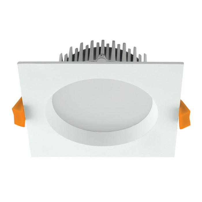 Domus DECO-13 Square 13W Dimmable LED Tricolour IP44 Downlight White