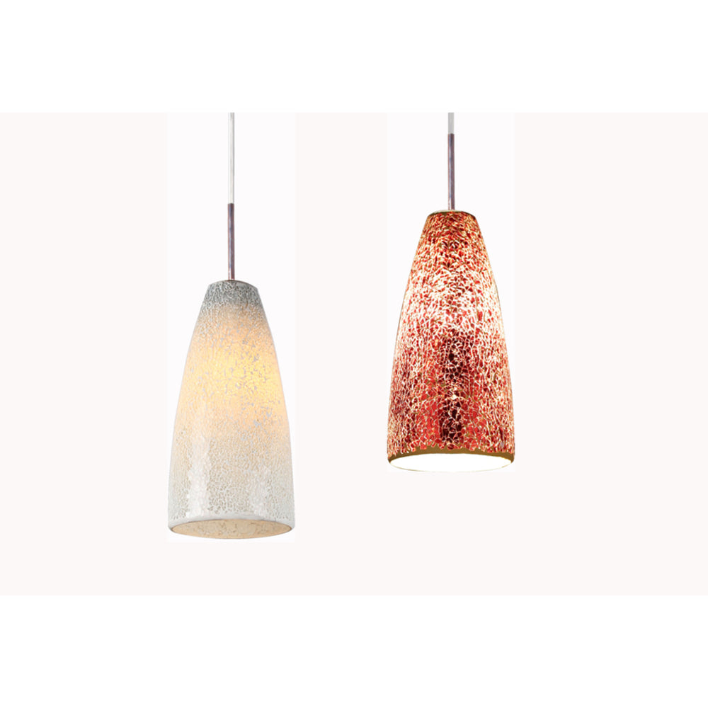 Duomo Crackled Glass Pendant by VM Lighting Best Buy Lighting