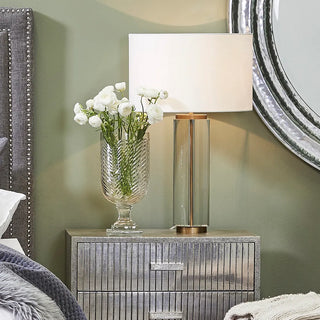 Cafe Forrester Crystal Table Lamp