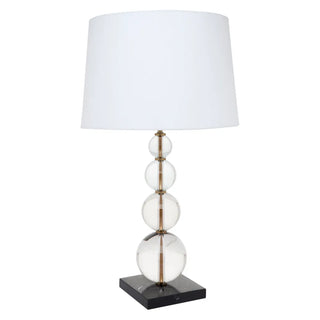 Cafe Gabrielle Crystal Table Lamp