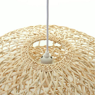 Cafe Longport Rattan Pendant Dome
