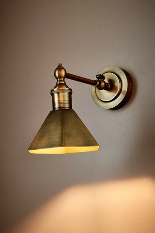 Emac & Lawton Mayfair Wall Light with Metal Shade