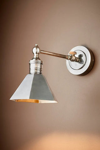 Emac & Lawton Mayfair Wall Light with Metal Shade
