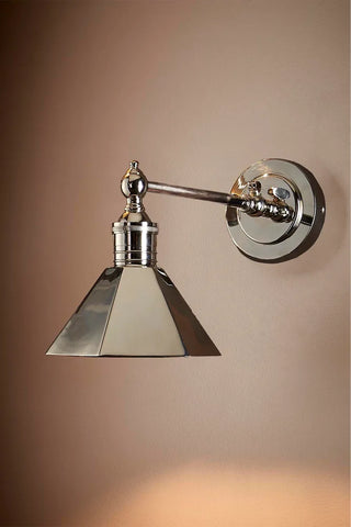 Emac & Lawton Mayfair Wall Light with Metal Shade