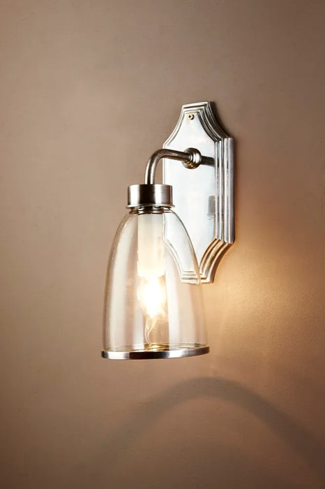 Emac & Lawton Westbrook Wall Light with Glass Shade