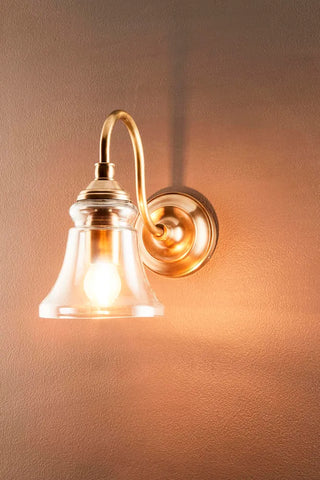 Emac & Lawton Plaza Wall Light Antique Brass