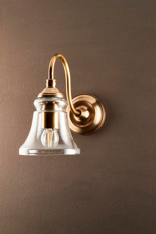 Emac & Lawton Plaza Wall Light Antique Brass