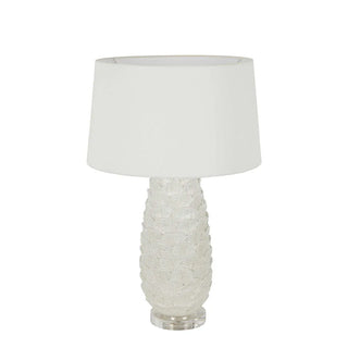 Emac & Lawton ThurnTree Coral Ceramic Table Lamp Base Only