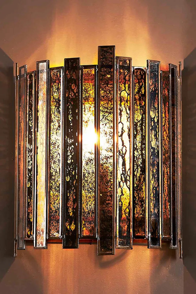 Emac Lawton Monroe Half Round Wall Light Antique Copper