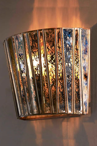 Emac & Lawton Roosevelt Half Round Wall Light Antique Copper