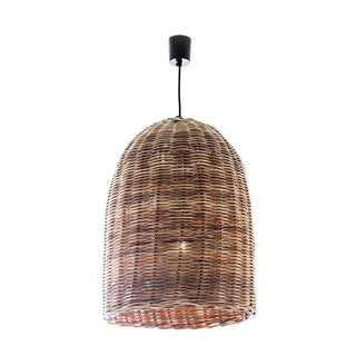 Emac & Lawton Rattan Bell Ceiling Pendant Large Natural