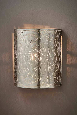 Emac & Lawton Royce Wall Light Nickel