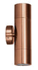 Exterior Solid Copper 240V Up/Down Wall Pillar Light With 20W LED Globes (HV1015) Havit Lighting