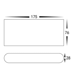 Havit HV3643T LISSE Fixed Down TRI Colour LED Wall Light