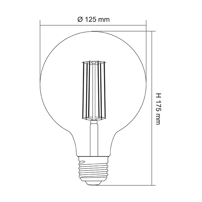 SAL LED DECO LAMP G125