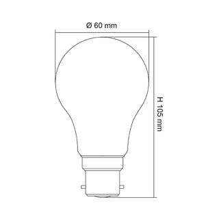 SAL LED GLOBE GLS DIMMABLE LG5