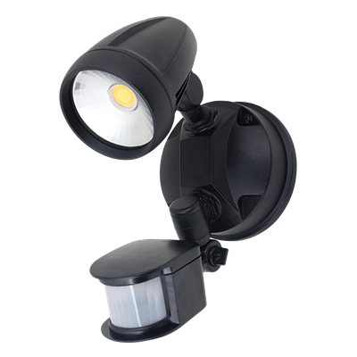 Domus MURO-PRO-15S Single Head 15W LED Spotlight with Sensor