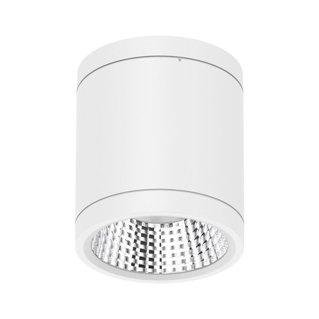 Domus NEO-PRO Round 13W Surface Mount Dimmable LED Tricolour IP65 Downlight White