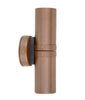 CLA MR16 Up and Down Exterior Wall Pillar Lights Aged Copper