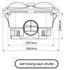 Modura BathLux4 3 in 1 Bathroom Heater Exhaust Fan and Light Instant Heat
