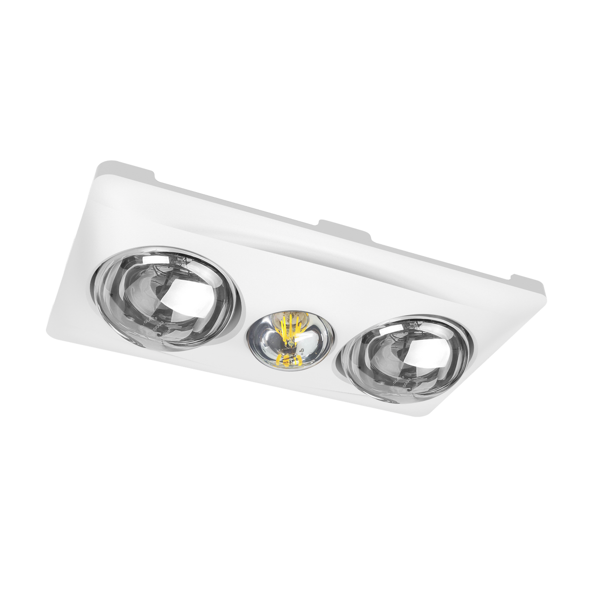 Modura BathLux2 3 in 1 Bathroom Heater Exhaust Fan and Light Instant H